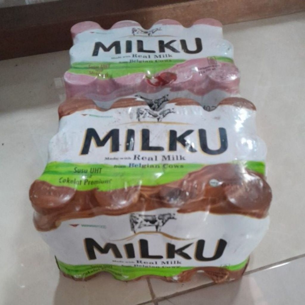 

Minuman Susu Milku 1 Pack (200ml x 12 Botol)