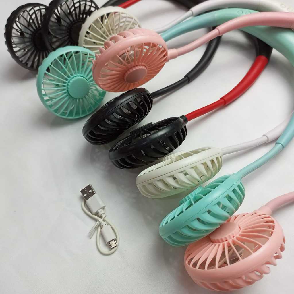Kipas angin leher Neck Fan kipas angin gantung leher portable