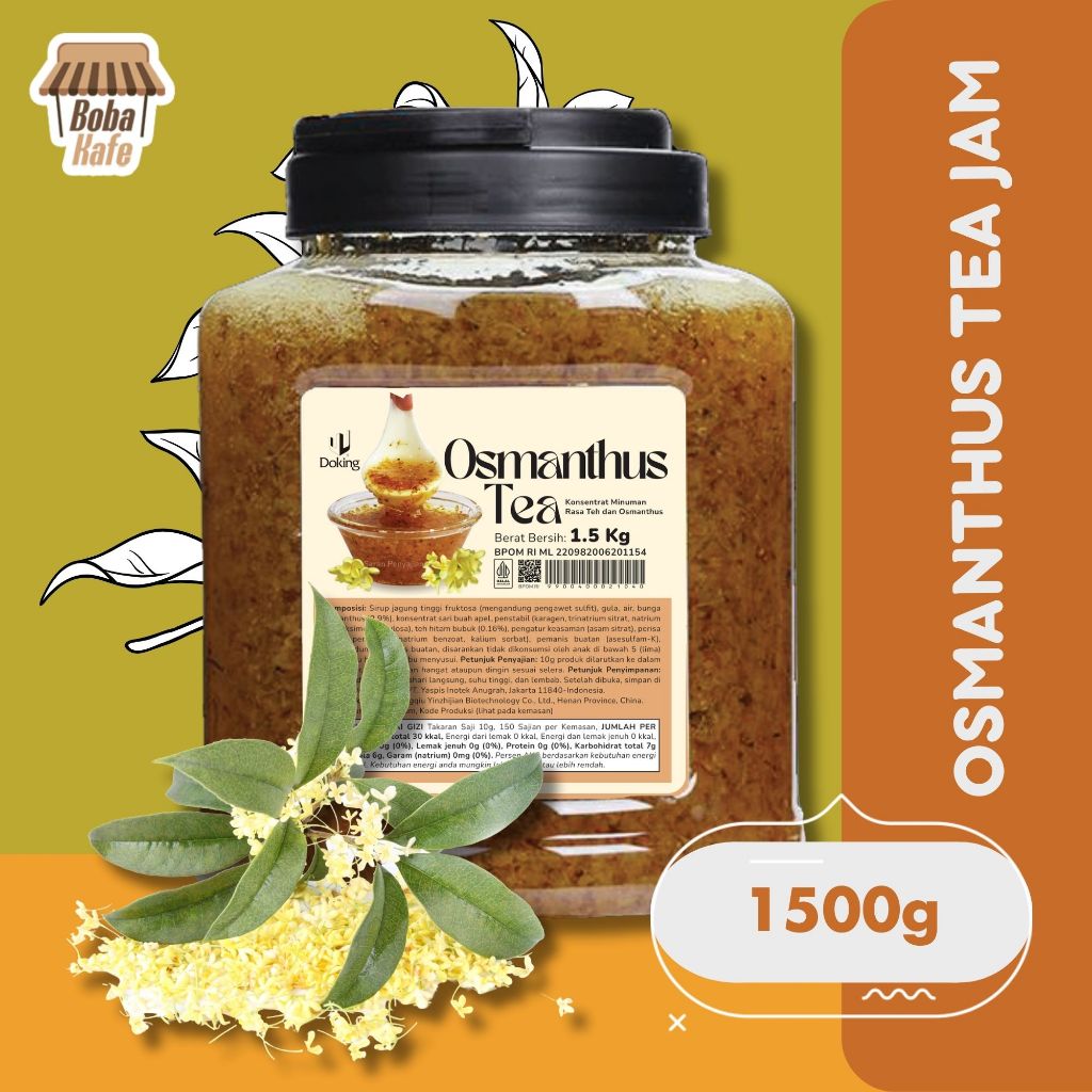

Doking Osmanthus Tea Jam – 1.5 KG