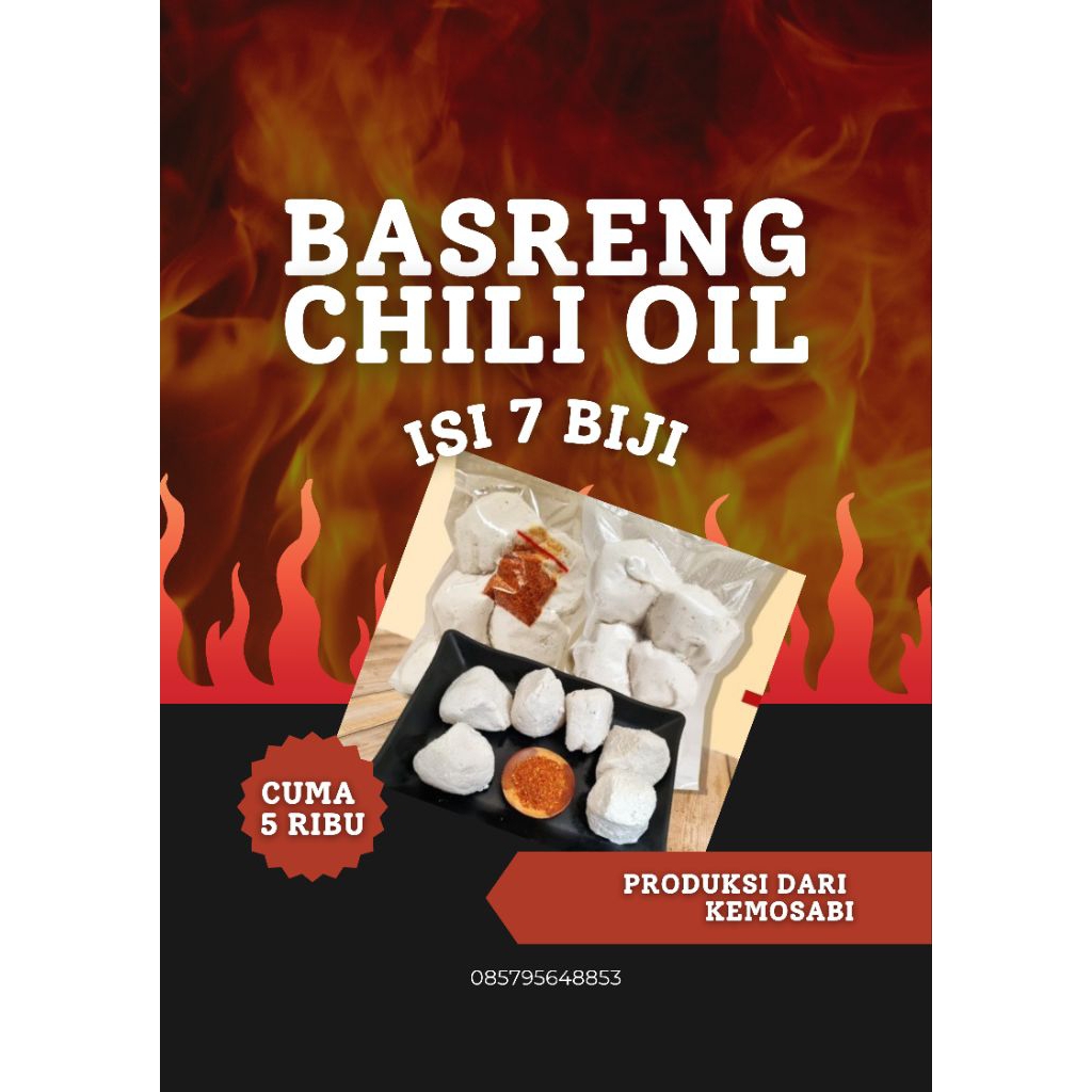 

7 BUTIR BASRENG PLUS CHILI OIL DIJAMIN BIKIN KAMU KETAGIHAN. COBA DULU BARU KOMEN