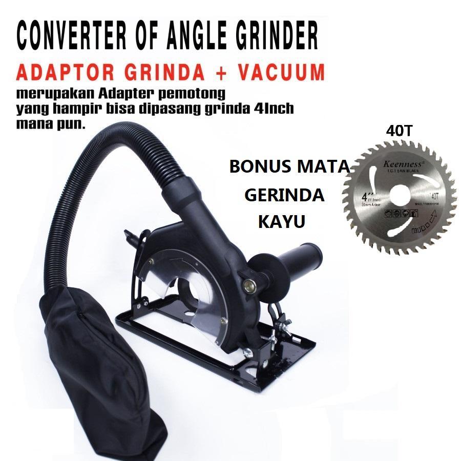 Dudukan Gerinda Circular Saw bonus mata kayu Mesin Gerinda Tangan 4IN