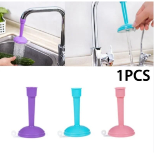 Sambungan Kran Air Silikon flexible panjang keran Faucet Shower Klep wastafel cuci piring buah / Sam