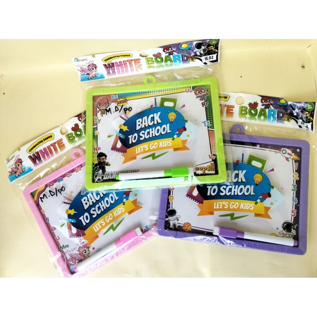 

Papan Tulis Edukasi Karakter Anak (White board Belajar Anak)