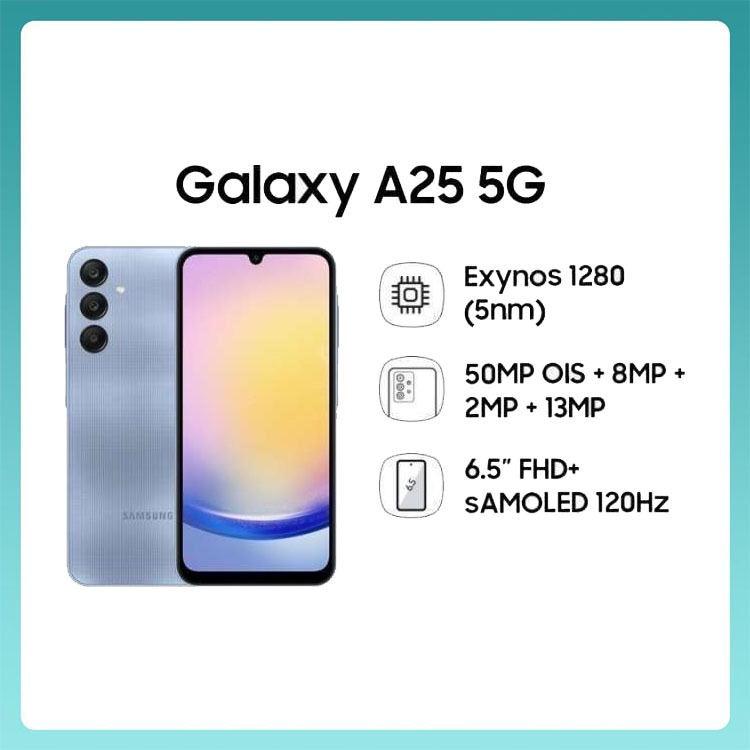 Samsung Galaxy A25 5G 8/256GB Garansi