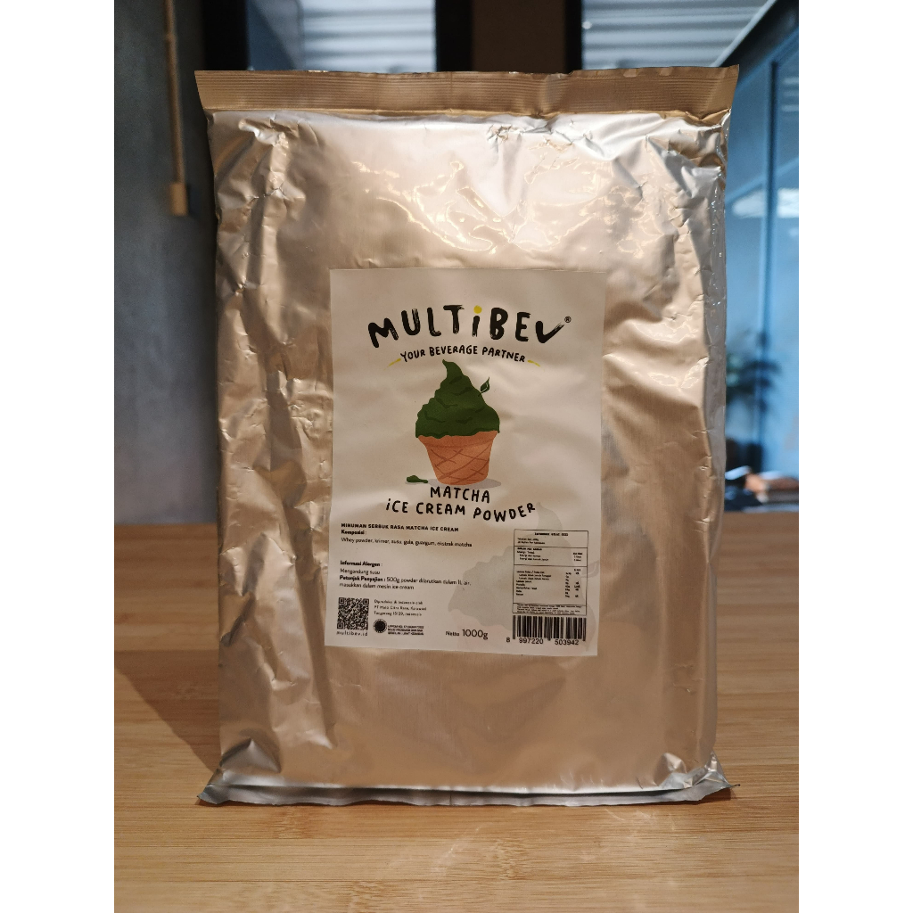 

MULTIBEV MATCHA ICE CREAM POWDER 1 KG