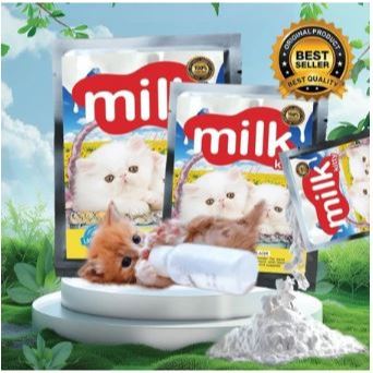 KITTY MILK - Susu Kucing Kitten Minuman Kitten Susu Bayi Kucing Kitten Susu Pengganti Induk Kucing A