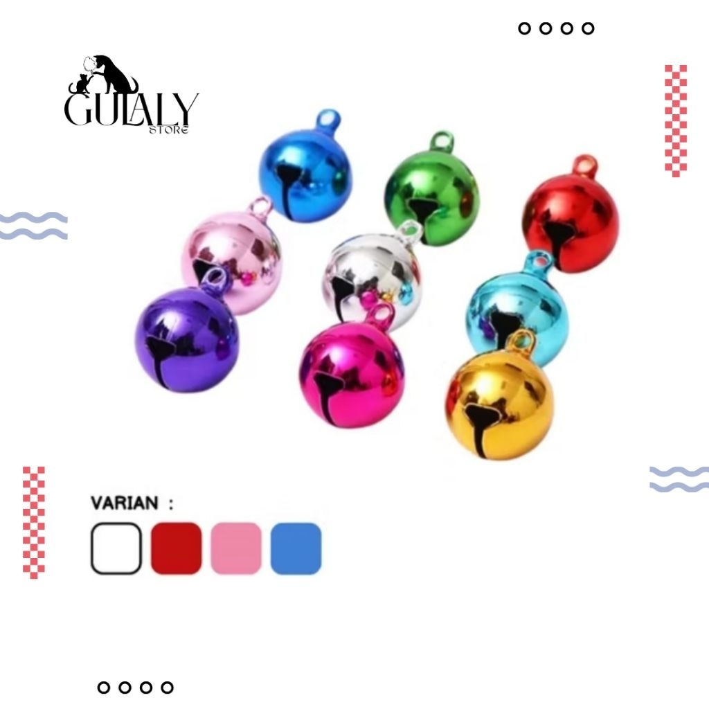 Gulaly store | Kerincing kalung kucing Lonceng kerincing serba guna Lonceng kerincing kalung hewan