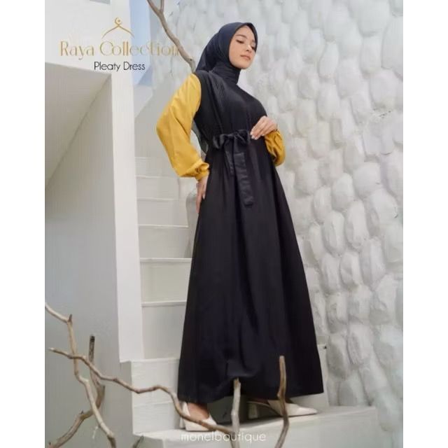 [MONEL] Pleaty dress by Kenes Boutique