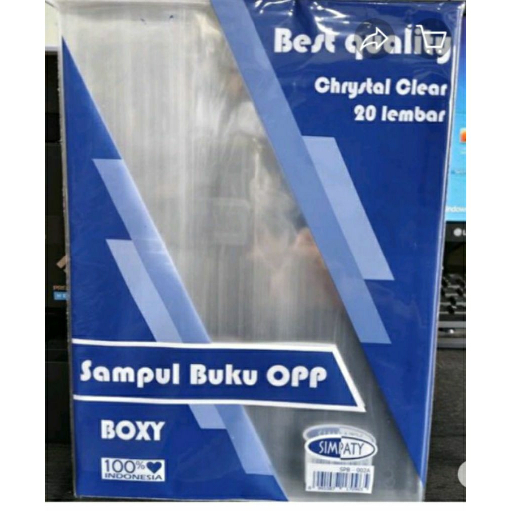 

Sampul Plastik Boxy Slip per pack isi 20 lembar