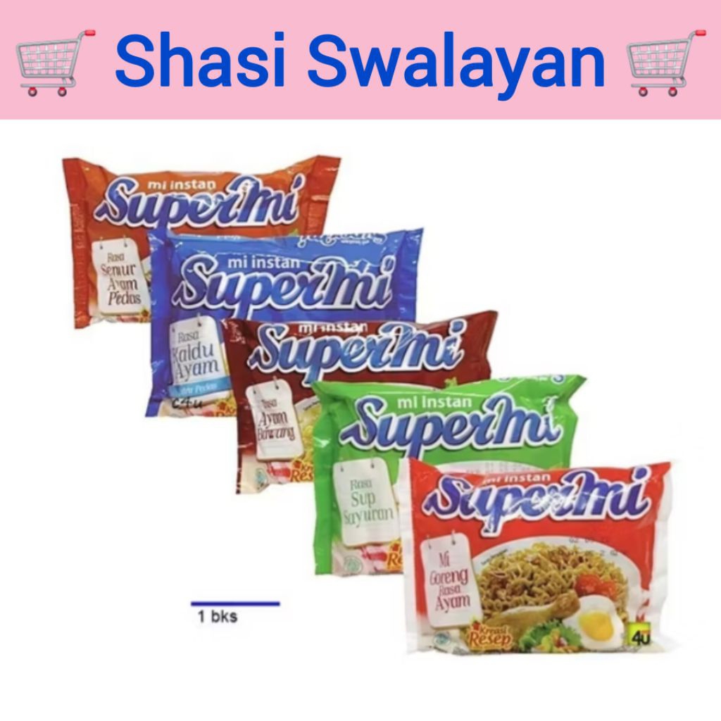 

SUPERMI MIE INSTAN 1 PCS