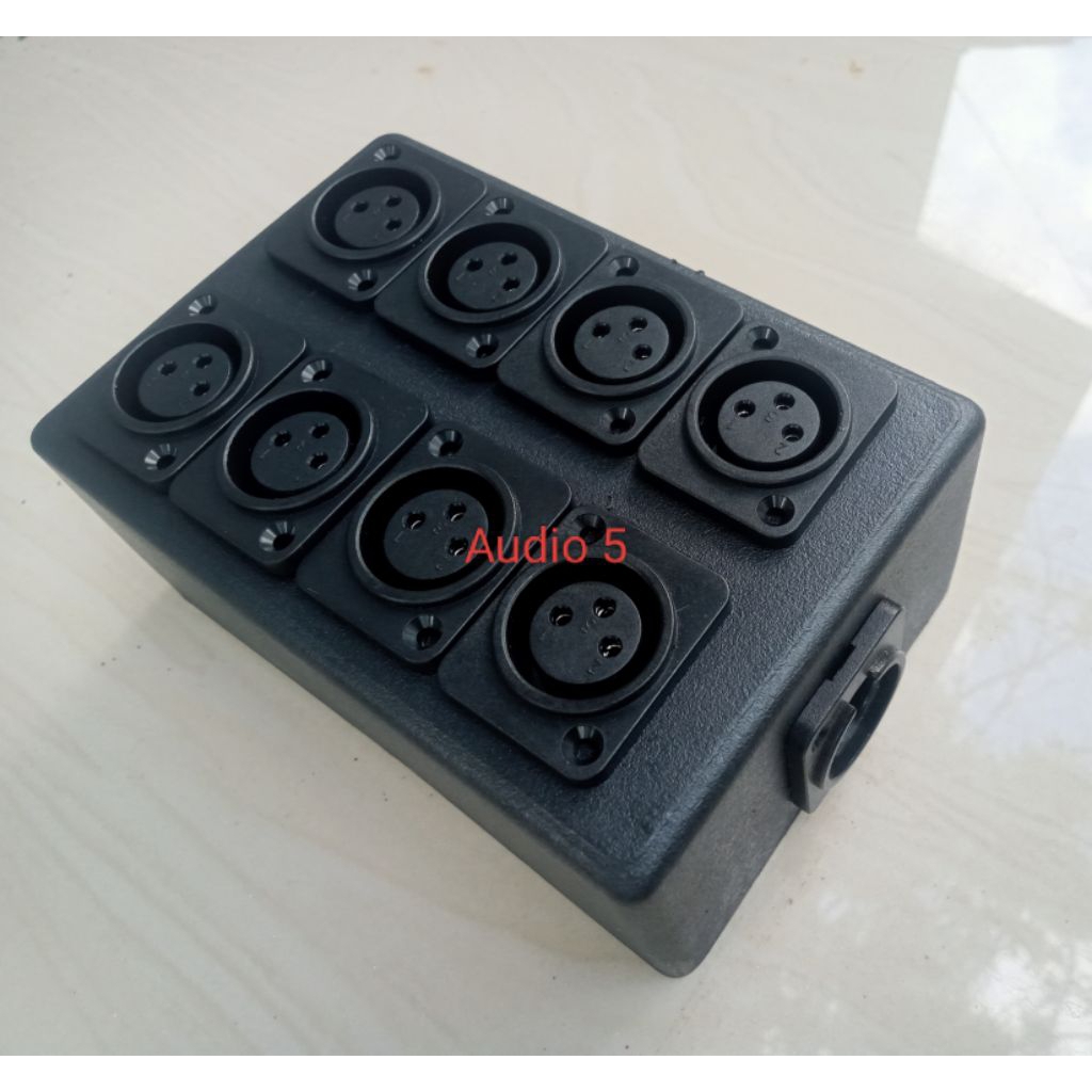 PARAREL INPUT XLR 8IN 1OUT