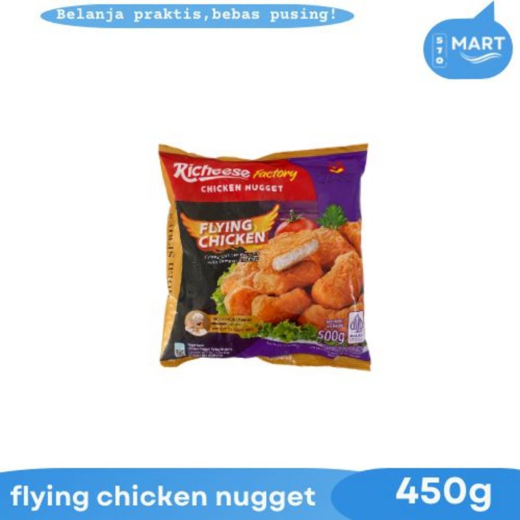 

Richeese factory flying chicken nugget 500gr