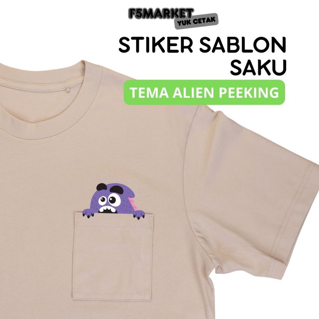 

Stiker Sablon Label Nama Baju Stiker Custom Nama Label Printing Kain / Kaos Sablon Setrika Tema Alien