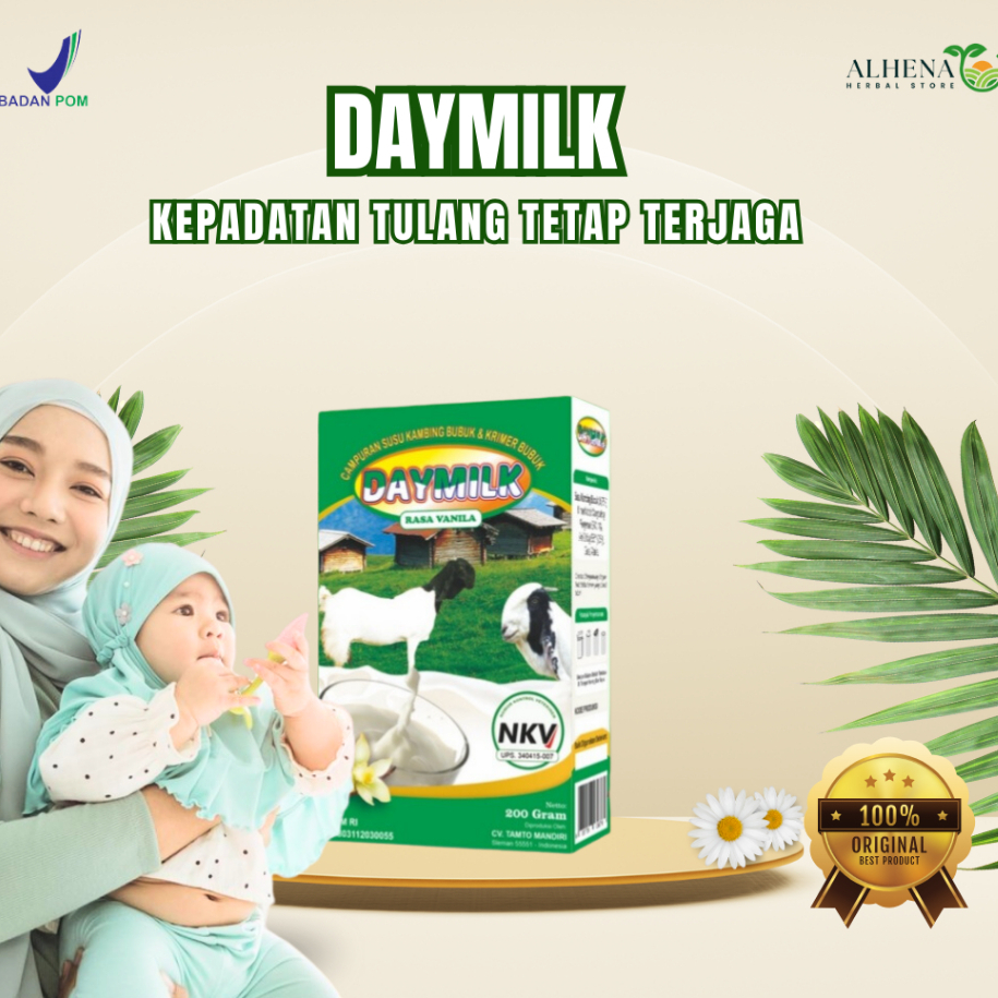 

DAYMILK RASA VANILA | Susu Kambing Etawa Tidak Bau Prengus Membantu Menjaga Daya Tahan Tubuh dan Bantu Jaga Kesehatan Sendi dan Tulang Dikirim Dari Banjarmasin