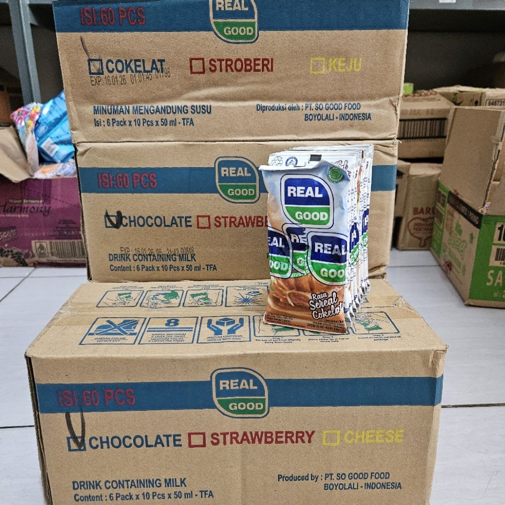 

1 Dus Real Good Bantal isi 60 Pcs