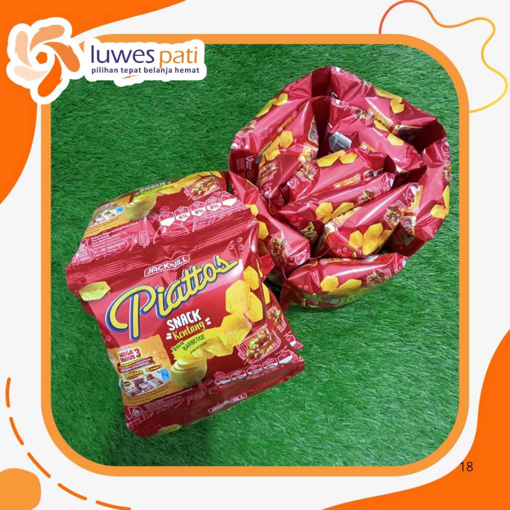 

Piattos Kentang BBQ Kemasan Ekonomis