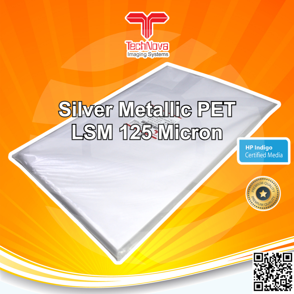 

Technova Laser Silver Metalic 125 DS 175 Gsm Kertas Synthetic Digital A3+ 125 micron - Pack