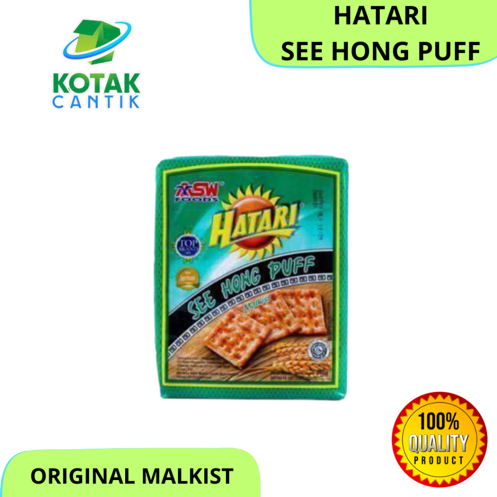 

[ ORIGINAL ] HATARI SEE HONG PUFF ORIGINAL MALKIST 245gr