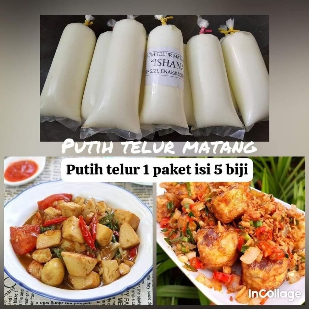 

putih telur matang isi 10bungkus