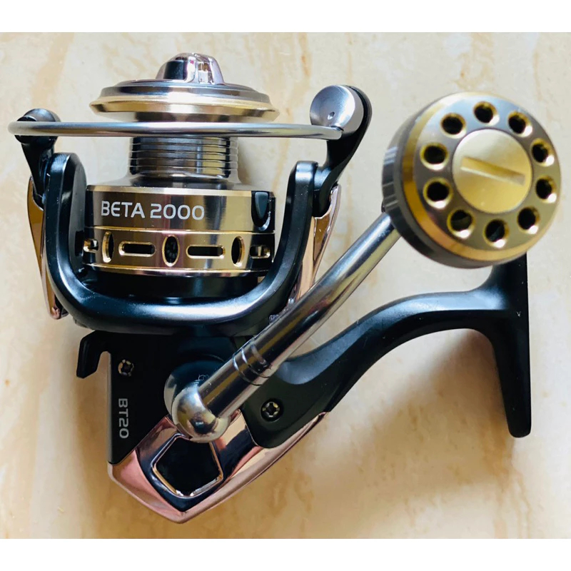KENZI BETA Reel Pancing 1000 2000 REEL KENZI Reel Muara/Sungai/Laut Reel Power Handle Alumunium Knob