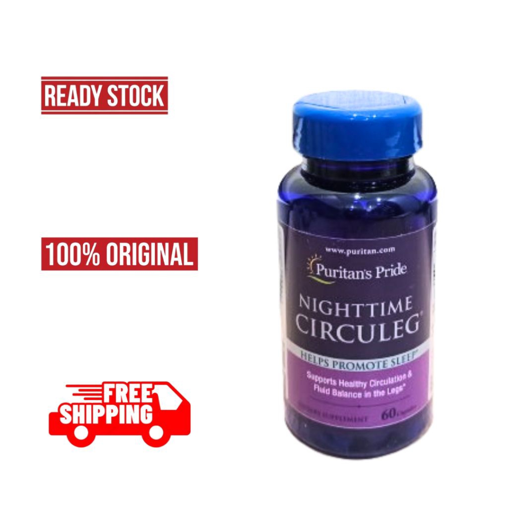 Puritans Pride Nighttime Circuleg 60 Capsules