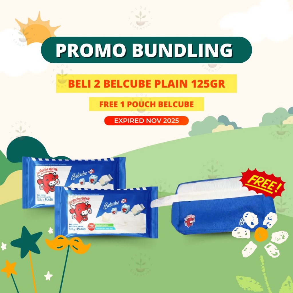 

Keju Belcube Cheese Spread 125 gr - Belcube Keju Bayi MPASI 24 kotak - Keju Kiri - Keju BabyBel - KEJU MPASI HALAL KEJU HALAL
