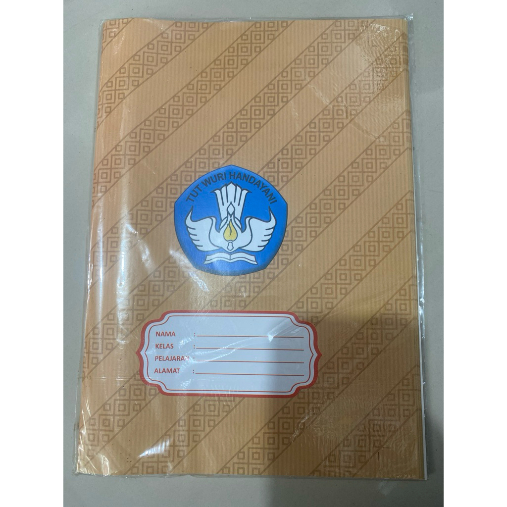 

Sampul Buku Tulis Coklat Jenia Quarto ( Pendek ) & Boxy ( Panjang ) [ Pak 20 lbr ] Original