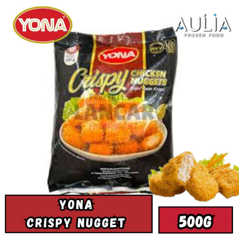 

yona crispy nugget 500g / crispy nugge - Yona 500G / Frozen Food Depok / Aulia Frozen Food