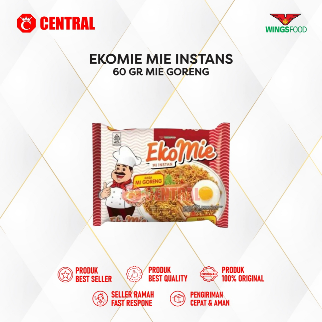 

EKOMIE BUMBU MIE GORENG INSTAN 60GR