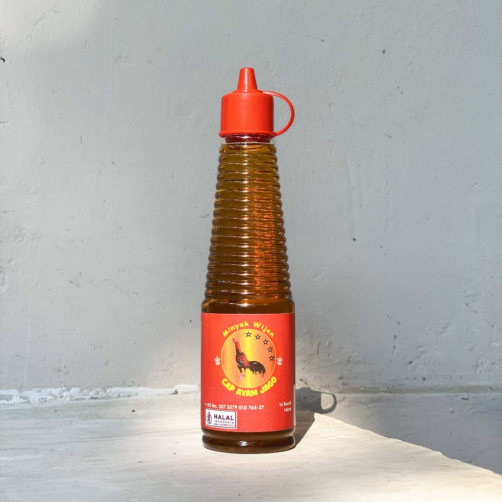

Minyak Wijen Cap Ayam Jago KW1 140 ml