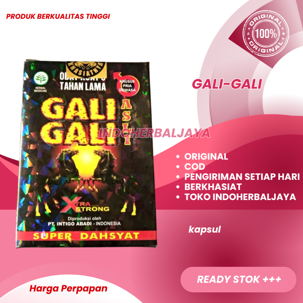 

Gali Gali Kapsul Original Stamin Pria Dewasa