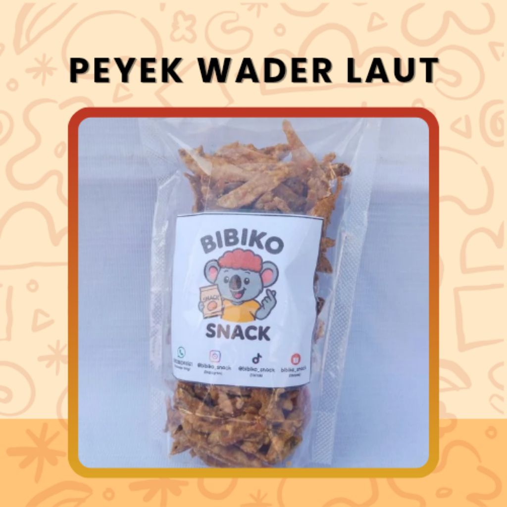 

Peyek Wader Laut Gurih Kering Asli Surabaya (100gr & 250gr)