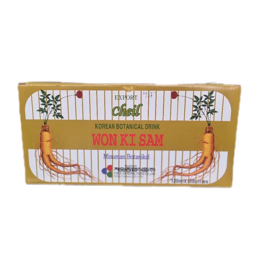 

Won Ki Sam Minuman Ginseng Korea ( Korean Ginseng Drink ) isi 10 botol