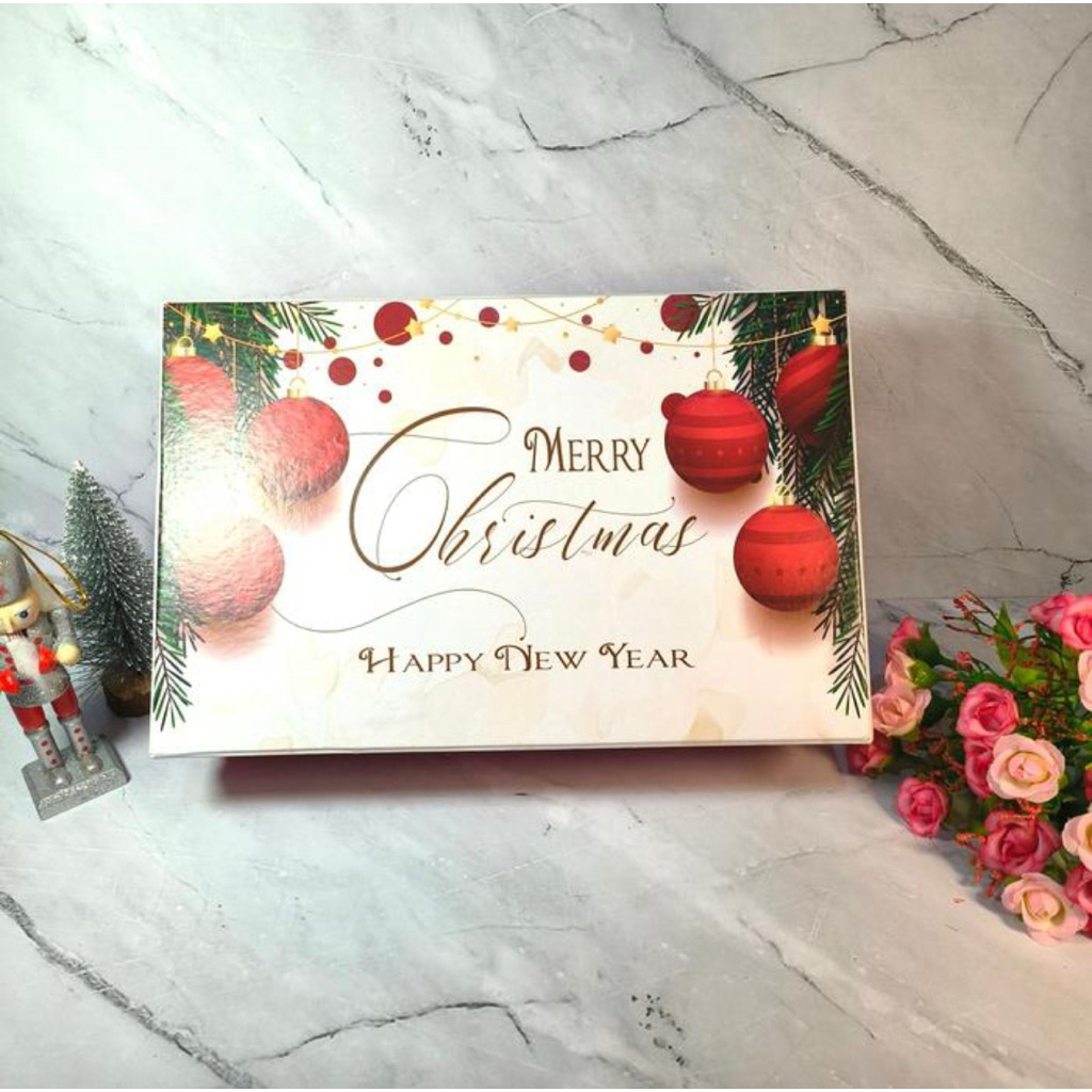 

Hardbox natal/ Christmas isi 3 toples hardtop 901 hampers natal/box natal/parcel natal/box