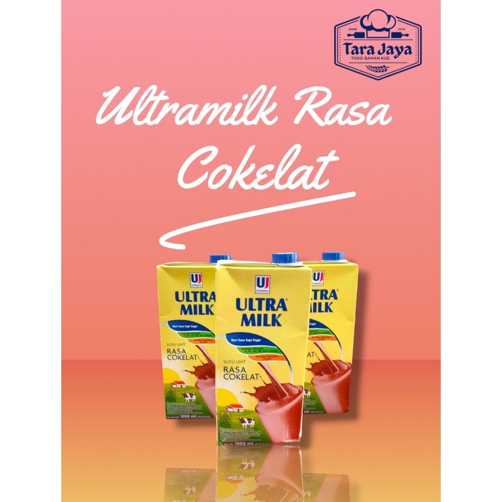 

Ultramilk UHT Rasa Cokelat 1000ml