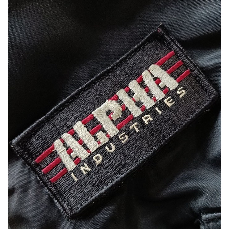 ALPHA INDUSTRIES CWU-45 Flyer's Vintage Jacket Black L