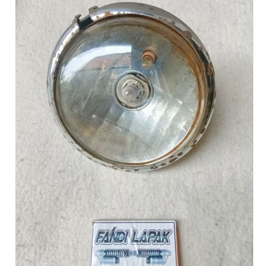 batok lampu jute pesek cb 100 h4 reflektor batok lampu cb 100 125