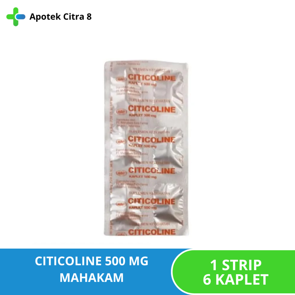 Citicoline 500 mg 6 Kaplet MAHAKAM