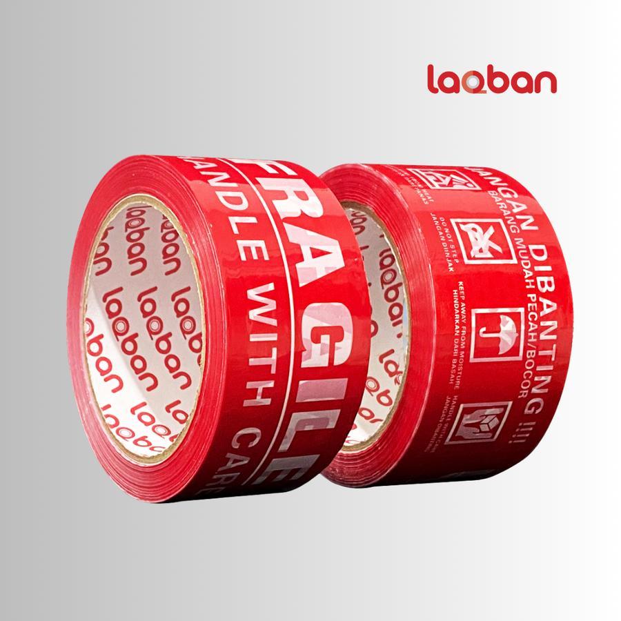 

Lakban Fragile 90 yard 48 mm 48 micron