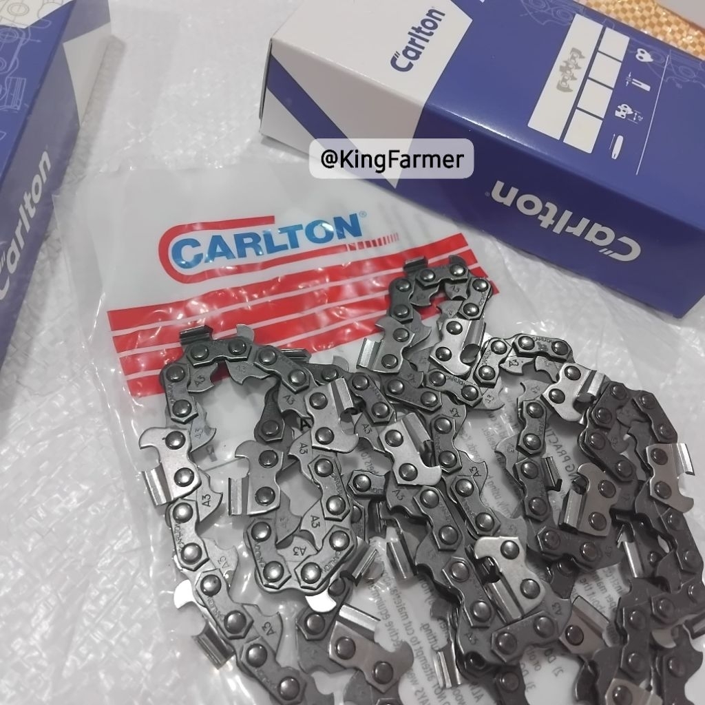 RANTAI CHAINSAW A3EP-38T POTONG BAR 22 STIHL INCH CARLTON RANTAI CHAINSAW 38T CARLTON