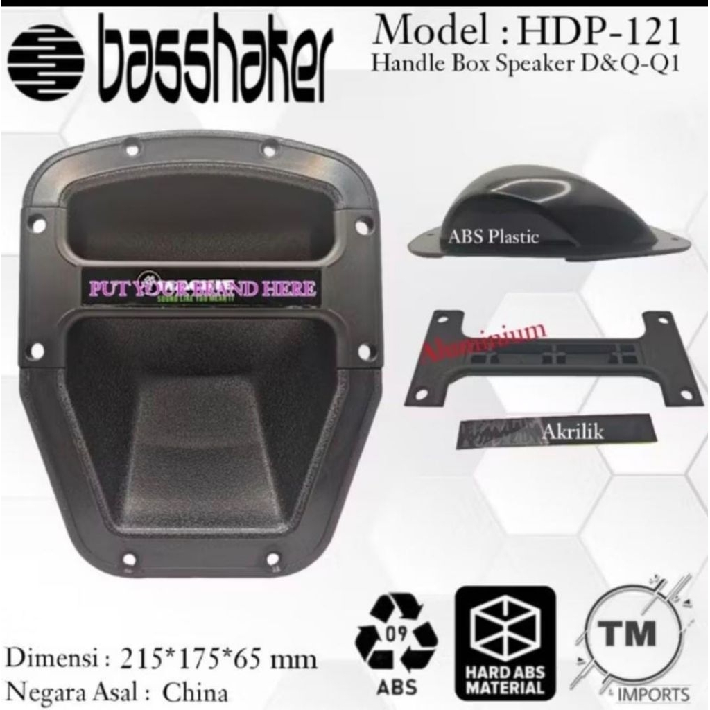 HANDLE SPEAKER ABS HDP 121 (D&Q-Q1)