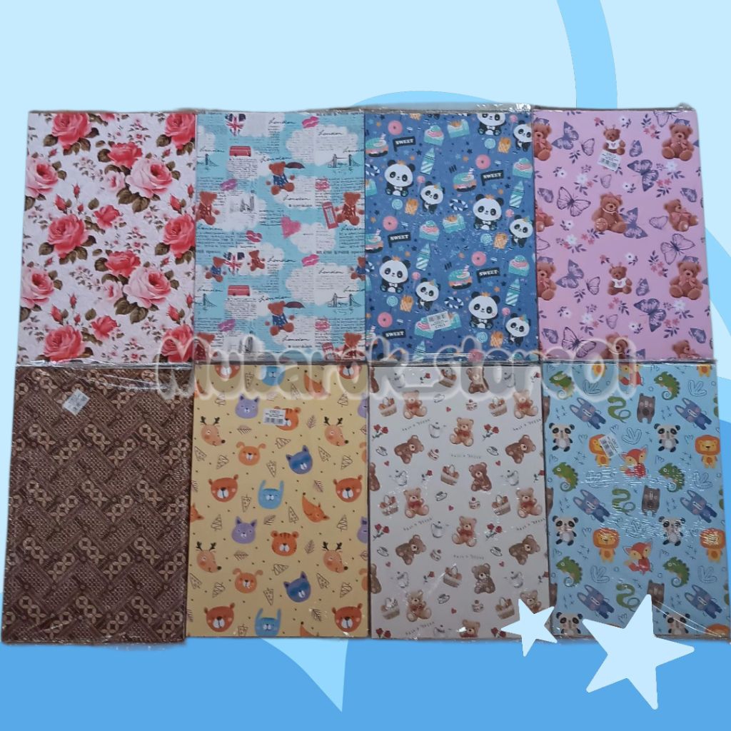 

Kertas Kado Kiky Isi 50 Lembar
