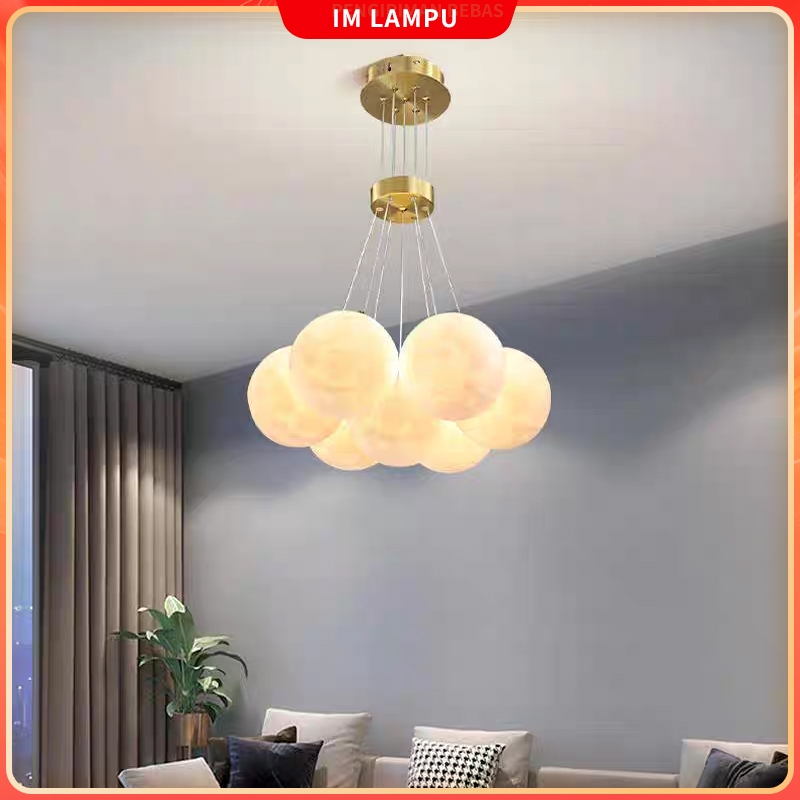 Lampu gantung mewah ruang tamu/restoran/lampu gantung kamar tidur anak-anak/lampu kamar perempuan