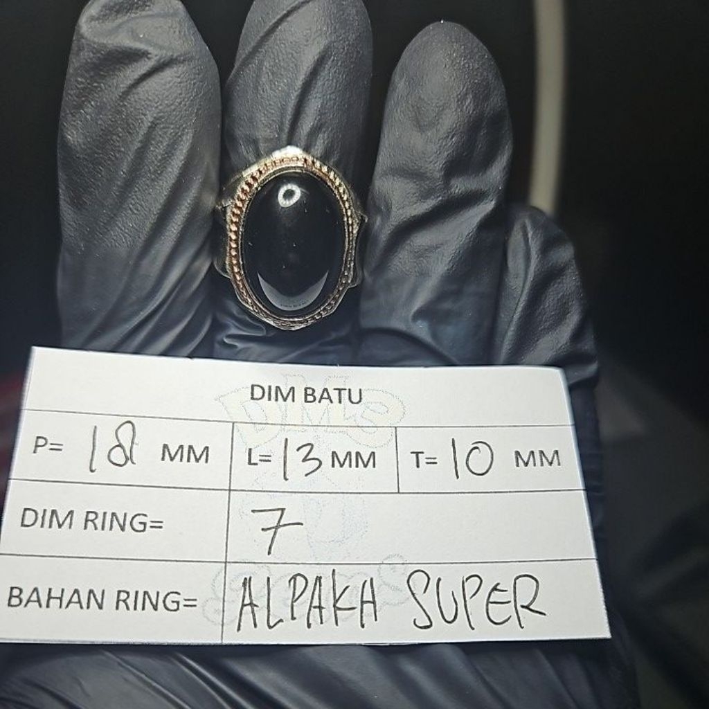 Cincin Batu Kecubung Wulung