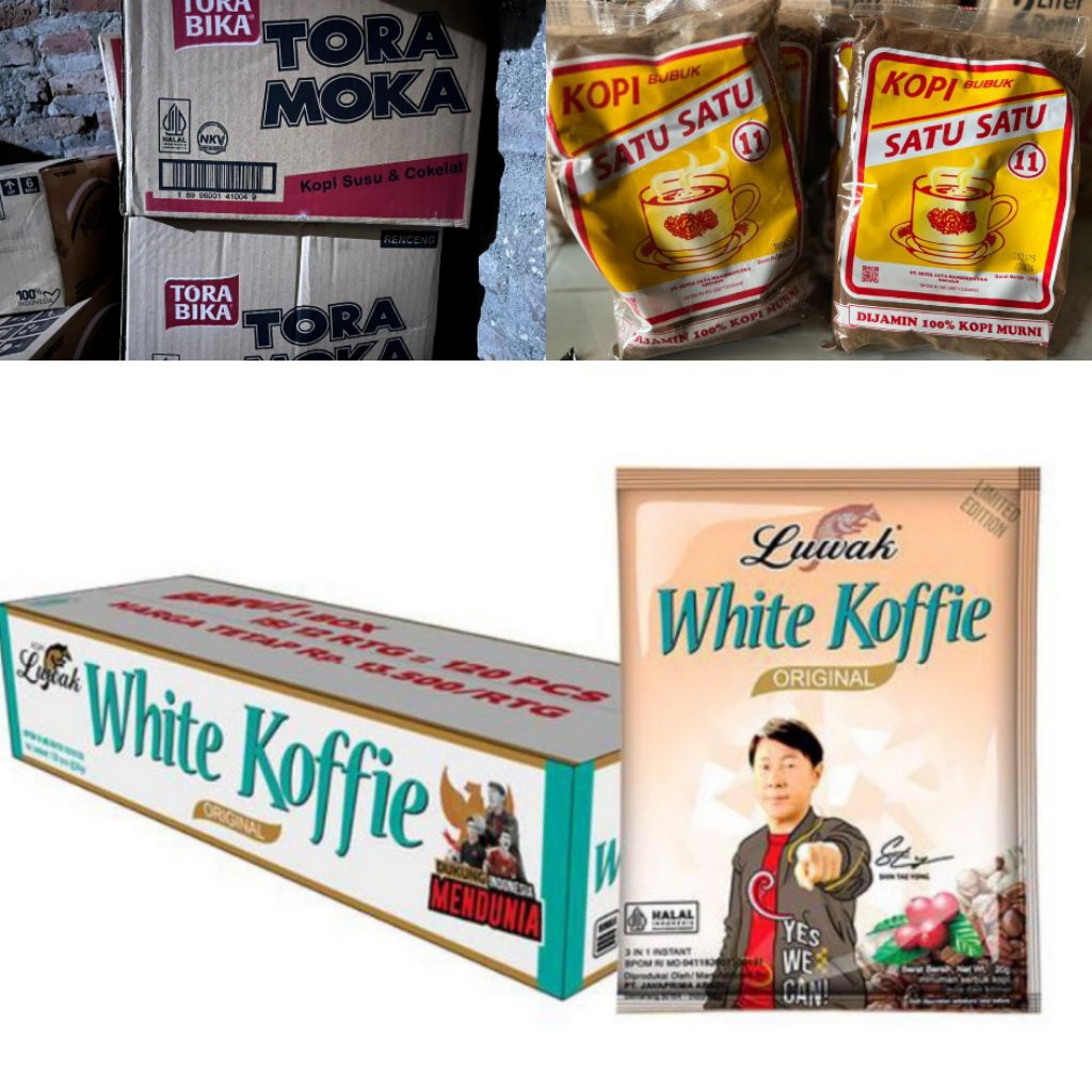 

(Bisa COD) Aneka Kopi Instan Ecer