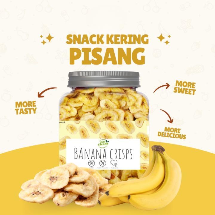 

Freeze Dried Banana Cemilan Sehat Diet Kripik Pisang Manis Gurih Premium