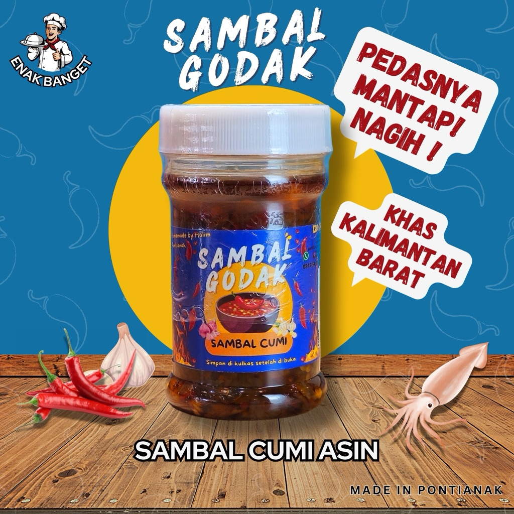 

Sambal Cumi Pontianak / Sambal Godak