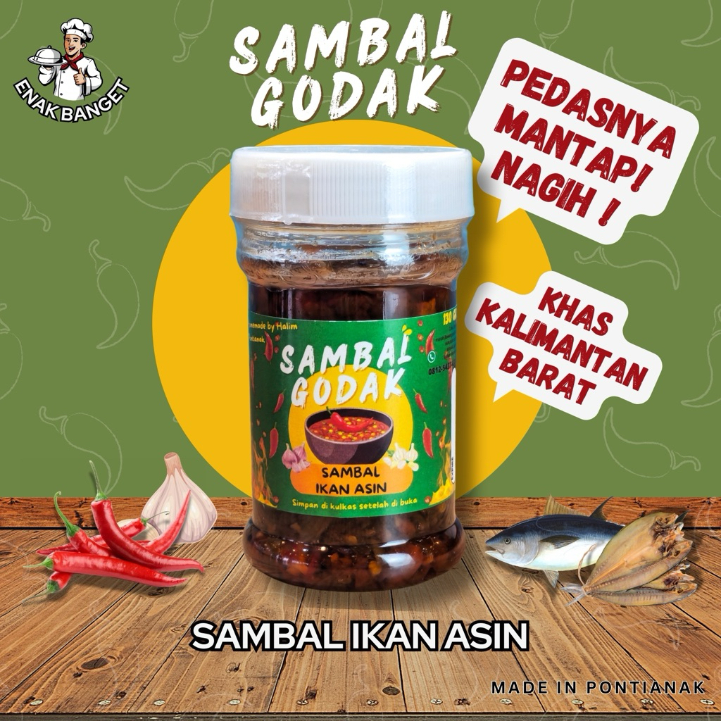 

Sambal Ikan Asin Talang / Sambal Godak