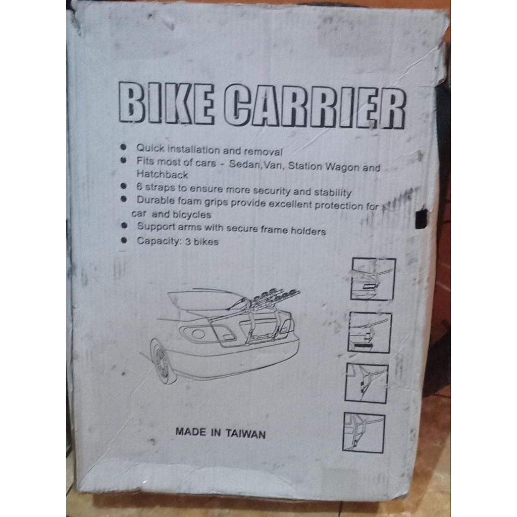 Bike Carrier 3 sepeda