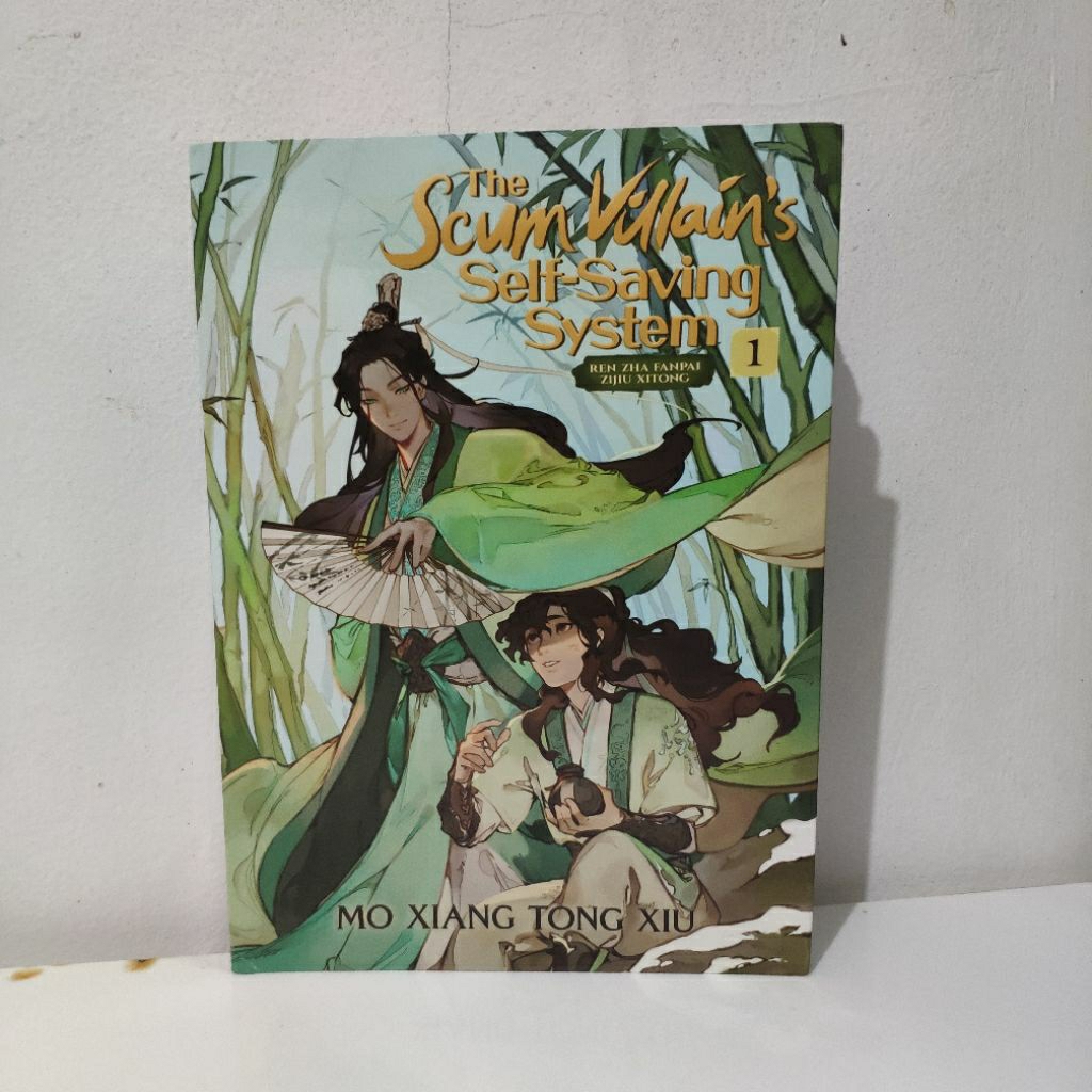 Buku Novel Bahaha Inggris/English Novel The Scum Villain's Self-Saving System (SVSSS) Volume 1 (seco